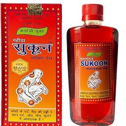 Vita Herbal Mahida'S Sukoon Red Massage Oil For Pain Relief (500Ml)-image-49