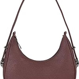 DIXON Classy Half Moon Unique Design Shoulder Synthetic Leather Handheld Women Sling Bag-image-45