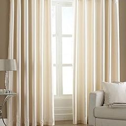 Raghav Polyester Double Piece Window Curtains_Cream-image-67