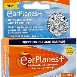 EarPlanes+, Earplugs Airplane Travel Ear Protection, Prevent in flight ear discomfort, EarPlanes+ the original pressure preventing earplugs for Kids (Pack of 2)-picture-47