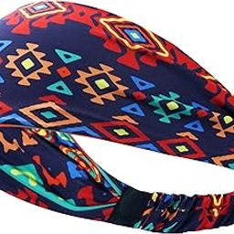 Coreteq Printed Multifunction Sports Sweatband Headband Microfiber Men and Women (Aztec)-image-93