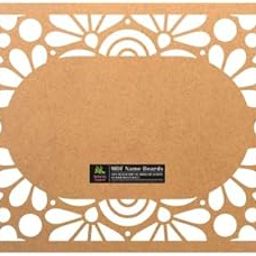 Twinkling Parrots DIY4U Blank MDF Name Board | Style – 03 | Designer | 16 inch x 11 inch | Mandala | Resin | Pouring | Decoupage |-picture-21