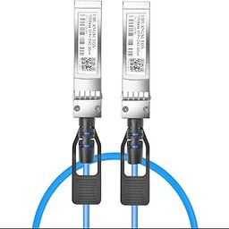 CHUANGSUTON 10G SFP+DAC Cable - Passive SFP DAC Twinax Cooper Cable Blue Colored for Ubiquiti Unifi,Cisco,Netgear,D-Link,Supermicro Network Device, 2m(6.6ft)-image-5