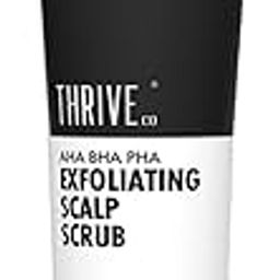 ThriveCo AHA BHA PHA Exfoliating Scalp Scrub | Promotes Hair Growth, Clears Dandruff, Dead Skin, Oil & Product Buildup | Works on Dry, Flaky & Itchy Scalp | For Men & Women | Travel-Friendly | 25ml-16