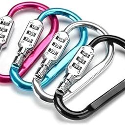 Rangchhelo Hook Lock with 3 Digit Combination | Resettable Code Padlock | Anti-Theft Portable Security for Lockers, Cabinets, Gym Bags, Suitcases & Outdoor Use Durable & Easy to Set(Hook Lock, 2)-picture-14