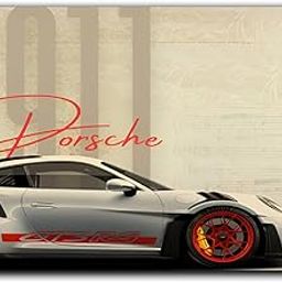 Z & S Porsche Super Car Gaming Mouse Pad, 9 x 7.5 Inch, Non-Slip Rubber Base, Smooth Polyester Surface, Waterproof, High-Precision for Gaming & Office Use | Compatible with Optical & Laser Mice-image-71