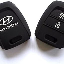 Silicone Key Remote Black Color Cover for Hyundai Models - Hyundai 2 Button Keys by Generic Hub™-image-60
