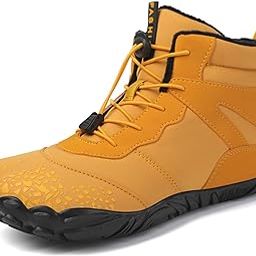 Barefoot Shoes Men Women Wide Toe Box Winter Minimalist Trail Runner Padded Warm Casual Hiking Cotton Boots Sneakers-image-31