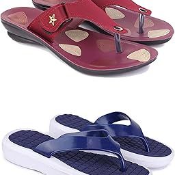 Women's Sandals | Lightweight Wear| Stylish & Easy to Wear For Women'S GRP-SAN-(2-COMBO)-1974-1859-image-23