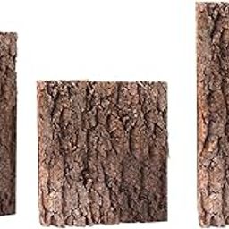 SAZ DEKOR Cork Bark Backdrop Reptile Climbing Mat for Spiders Lizards Bearded Dragons-image-12