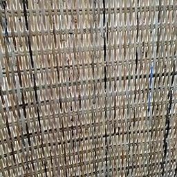 AM CANING Natural Cane Webbing for Caning Projects Natural Pre - Woven Open Mesh Cane - PE Rattan Cane Webbing Rattan Roll Cabinet Chair (24X120)-52