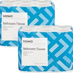 Amazon Brand - Solimo 3 Ply Toilet Paper Roll | 3840 Pulls | 160 Pulls X 24 Rolls | Soft and Highly Absorbent | 100% Natural Virgin Cellulose Fiber-6