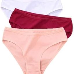 Women's Candy (Pop) Color Brief/ 100% Super Soft Cotton Hipster Ladies Plain Bright Panty/Innerwear Inner Elastic Underwear Combo(Pack of 3)-image-15