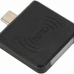 125Khz ID Mobile Phone Card Reader, Compact and Smart Card Reader for EM4100 Cards, for (Black)-image-12