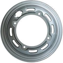 Kozy Tubeless Wheel Rim Compatible For Hero Pleasure Scooter | Silver Finish Metal Construction | Dierect OEM Replacement-image-59