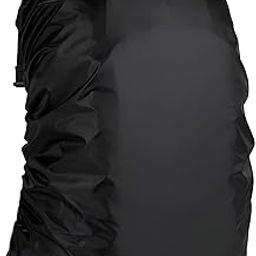 LEXUN Waterproof Bag Cover Nylon Backpack Rain & Dust Bag Cover Waterproof with Cary Pouch Adjustable for Hiking Camping Traveling 30L to 60L Laptop Bags, School Bag Cover, Luggage Bag Cover.-image-94