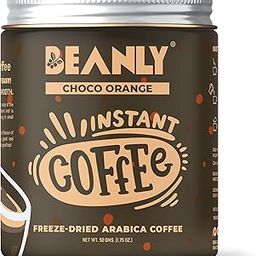 Beanly Instant Coffee Powder (Choco Orange Flavour) | Freeze-Dried Arabica Coffee | 50 gm-image-33
