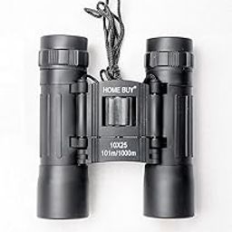 HOME BUY Mini Binoculars10X25 HD Vision Binoculars with Powerful Lens 101 to 1000m Vision for Outdoor, Travel Stargazing Concerts Sports Portable Long Distance Telescope for Kids Binocular-Pack of 1-18