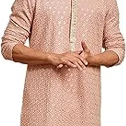 vastramay Men's Rayon Kurta - This Men's Kurta exudes Elegance with its Intricate Design and Sophisticated Color Palette.-picture-20