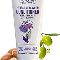 XO Curls Hydrating Leave-In Conditioner With Argan Oil And Olive Squalane; A Curly Hair Therapy Range That Gives Women & Men Frizz-Free, Soft Natural Curls,1 Count-picture-17