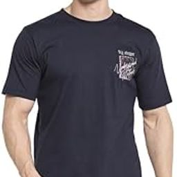 octave Men Graphic Printed Round Neck Cotton T-Shirt-picture-2