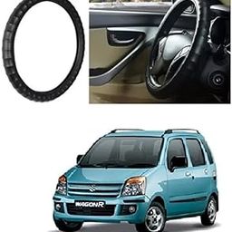 Anti Skid Hand Stitched Car Steering Wheel Cover for Maruti Wagon-R (Type II)-image-63