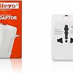 Elleys' Universal Travel Adaptor with Worldwide Compatibility for International Plug Types - Compatible with Us, EU, UK, Au Plugs for International Use - Compact & Versatile Solution (Pack of 2)-13