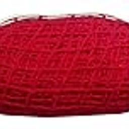 KORBAX Nylon Badminton Net, Practice Net Court Net, Badminton Nets 21x2.5 ft (Red)-19