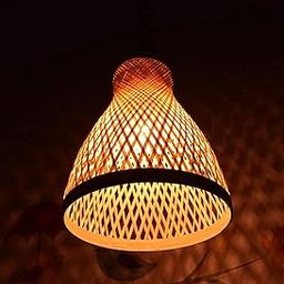 CRAFTCANE Bamboo Lamp Shades Jingle Bell Pendent Lamp Shade-image-15