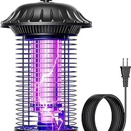 Buzbug Outdoor LED Mosquito Killer Light, Durable, Low Consumption, 10 Year Lifespan, Instant Electric Fly Lamp for Garden, Yard, Patio, Interior, Kitchen-image-26