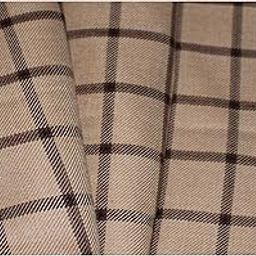 Men's Cotton Polyester Blend Tweed Checkered Blazer & Jacket Fabric Unstitched (2 m,Free Size)-picture-13
