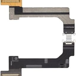 Charging Port Connector Board Flex Cable Replacement Compatible with iPad 10 2022 4G LTE Cellular A2757 10.9 inch (Silver)-22