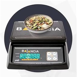 Nac Global® Balancia 30kg weight scale dual display electronic Weighing Scale with double Display Weight Machine For Kitchen Shop With Power Adapter electric weight machine 30kg Made In India (Black)-13