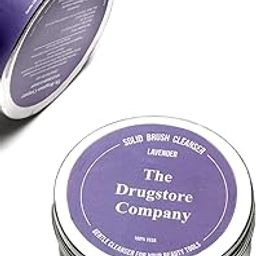 The Drugstore Company Solid Brush Cleanser | Makeup Brush Cleaner I Lavender-30