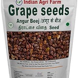 Iagrifarm Black Grape Seeds - 250 gram/Angur Beej/Grape Seed-23