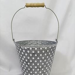 ATORSE Ironwork Handled Flower Pot Plant Holder for Terrace Garden Ornament Balcony Small-image-83