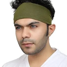 Multifunctional Sweat Wicking Cotton Foldable Headband for Men & Women by BISMAADH-picture-4