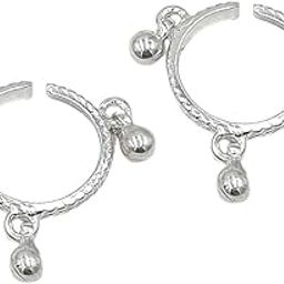 Shee Nath Jewellers Laddu Gopal Ji Silver Kada With Three 3 Silver Ghungroo, Shreeji Radhey Rani Jewellery-image-38