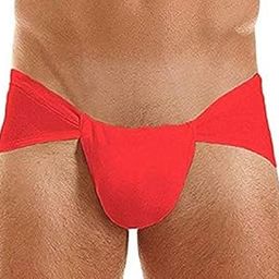 Langot Supporter Underwear for Multi Sports, Gym, Yoga, Work Out, Running, Wrestling (Red, XXL)-image-77