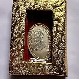 RAMANSH POOJAN SAMAGRI KENDERA 25g Pure Silver Coin | His Hallmarked 999 Fine Silver Bar | King George V Design | Pooja, Diwali, Birthday Happy Festive Gift-32