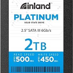 INLAND Platinum 2TB SSD TLC 3D NAND SATA III 6Gb/s 2.5 Inch Internal Solid State Drive, Upgrade Desktop PC or Laptop Memory and Storage-30