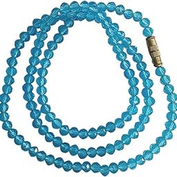 Crystal Stone Diamond Cut 8MM Stone Necklace & Bracelet for Reiki Healing Stones for Men and Women-image-53