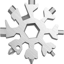 18 in 1 Tool, Snowflake Multi Tool, Multi-Purpose Screwdriver Tool, Key-Chain-Screwdriver, Bottle Opener-picture-24