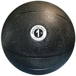 Gym Care 1Kg Rubber Slam Ball with Textured Grip for Crossfit, Strength Training, and Fitness Workouts (Dia 12cm) (Multicolour)-image-36
