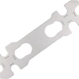 THE STYLE SUTRA Bike Hub Wrench Stainless Steel 8 Sizes Cone Wrench for Road Bicycle Cycling-image-45