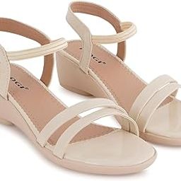 Women's/Girls Stylish & Comfortable Wedge Fashion Heel Sandals for Women & Girls-image-13