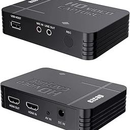 MICROWARE Ezcap288 - Video Recording Box, HDMI AV Capture Card, USB U Flash Disk, No PC Needed, Mic Input Line Out, HDMI Loop Out (EZCAP)-14