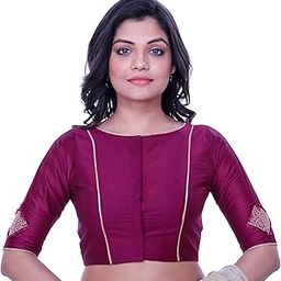 Women Cotton Silk Half Sleeve Choli-image-36