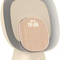3-in-1 Mosquito Killer Lamp with Digital Clock, UV Light Bug Zapper, Silent Operation, Wireless Phone Charging Stand-image-87