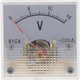 CALANDIS™ 2x91C4 Analog Panel Voltage Gauge Volt Meter Circuit Testing Tools 0-15V | Meters Sensors & Probes | Measuring & Layout Tools | Tools-picture-12